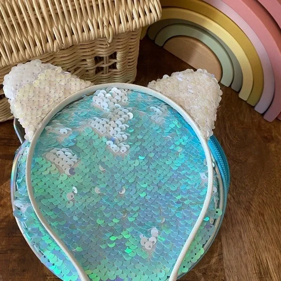 Sequent round bag and I love Plum kitty ears - Picture 10 of 10